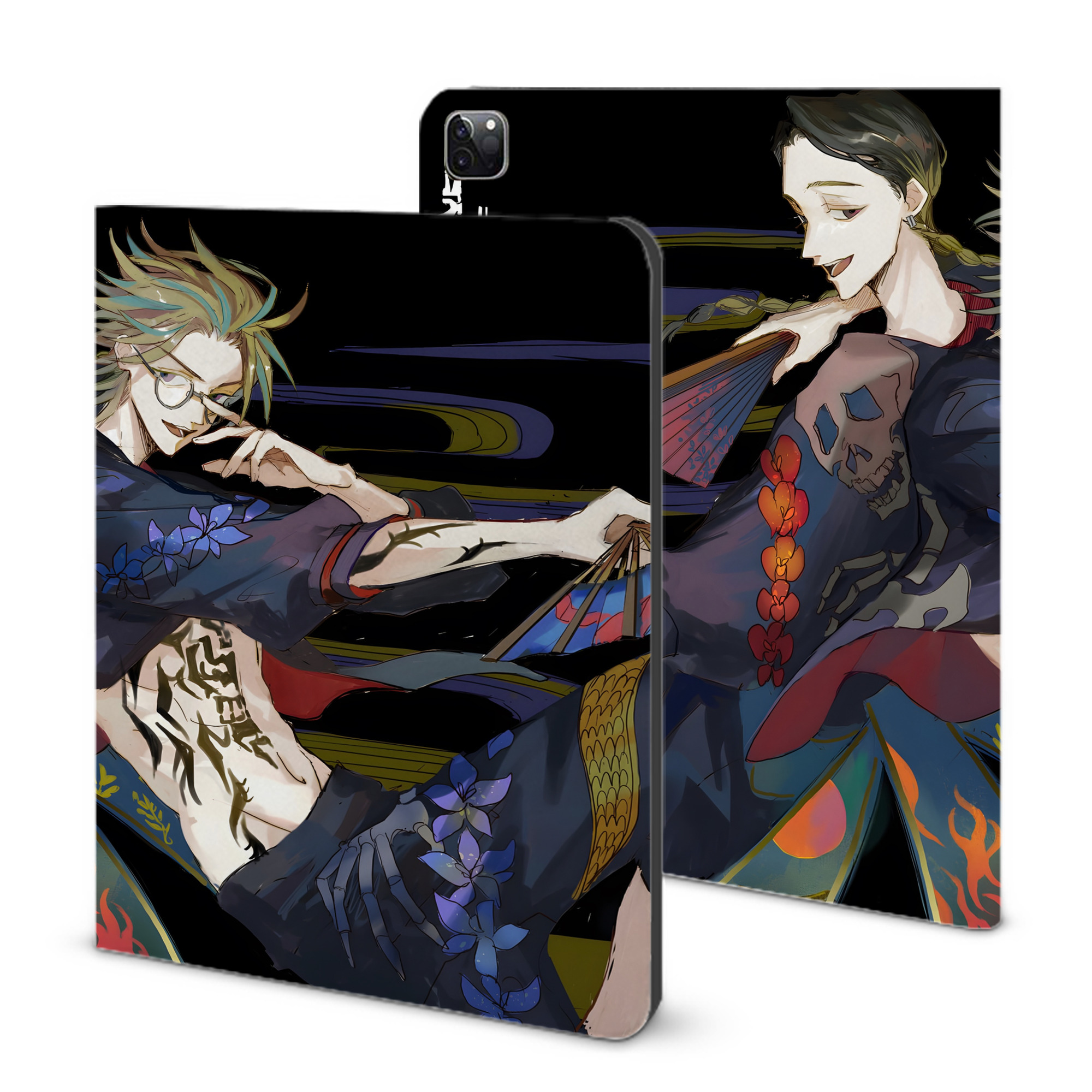 （画像用） 東京リベンジャーズ Tokyo Revengers IPad ケース ブック型 PUレザー TPU 耐衝撃 軽量 薄型 ペン収納なし 全面保護 IPad 各モデル対応